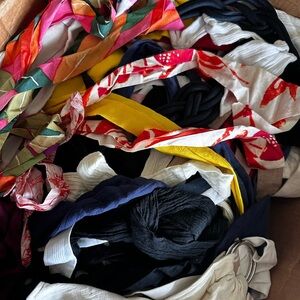 Mara Hoffman Mystery Bundle of Fashion Belts No Label Bold‎ & Neutral Styles 10